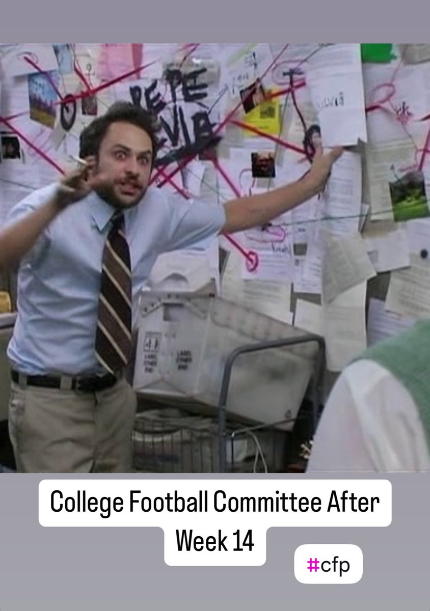 FaulkerNo1's tweet photo. College football playoff committee has their work cut out for them after this week. #cfp #CollegeGameDay https://t.co/JZWkq3Gz9v