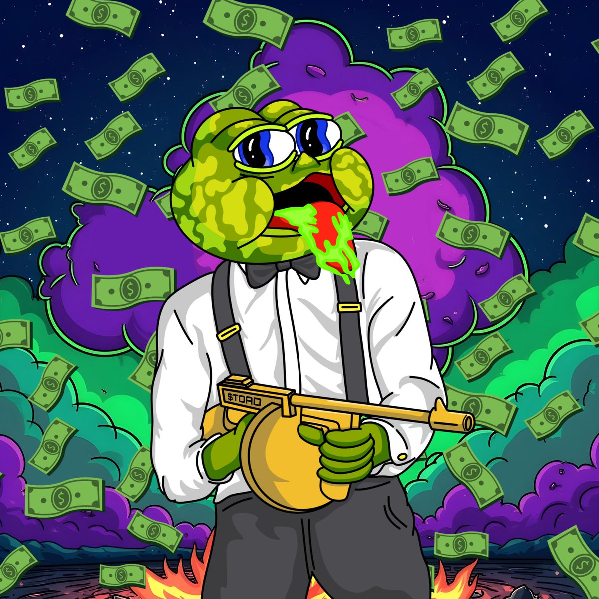 The $TOAD printer is about to turn on 🖨️