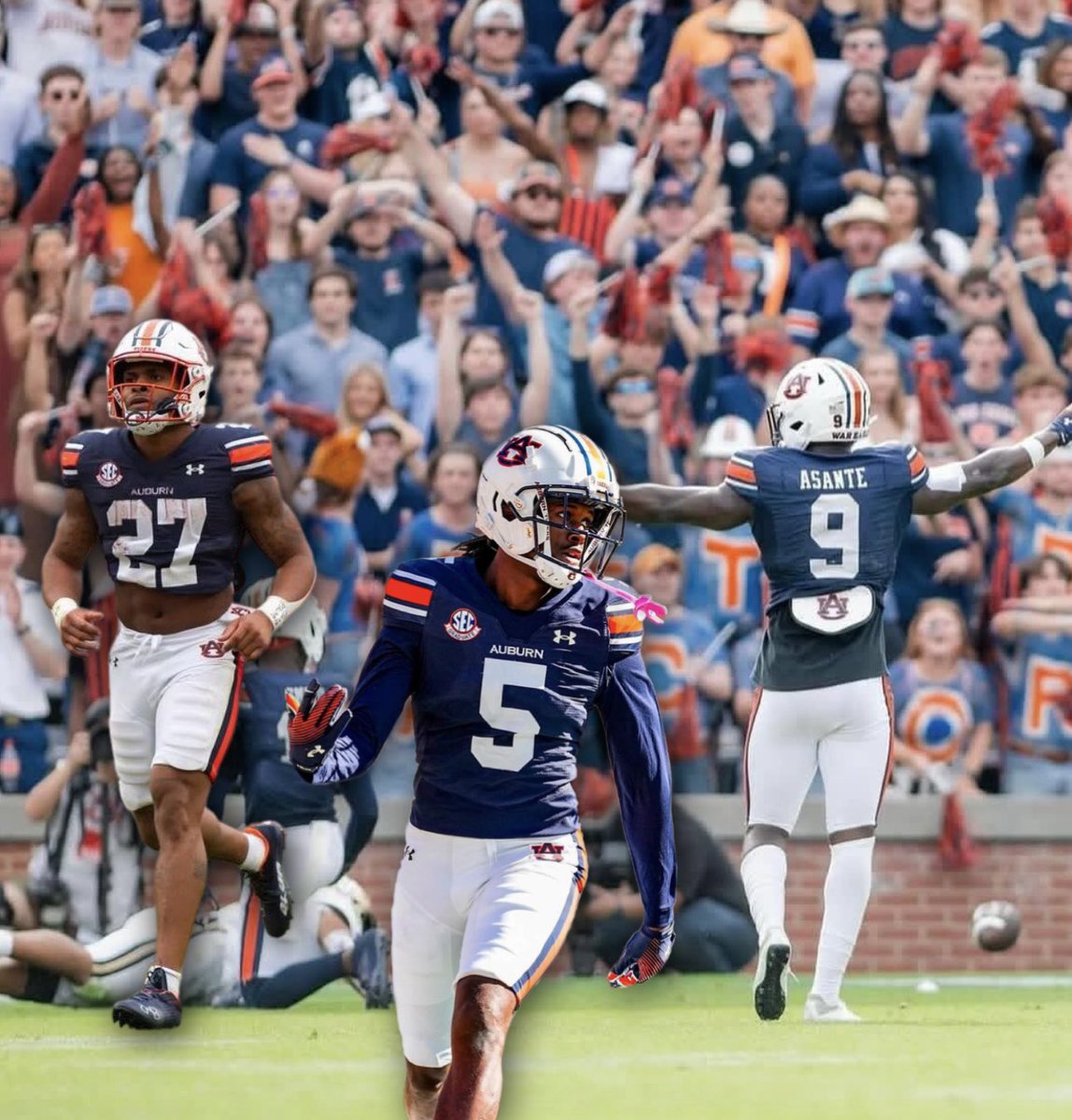Thank you for everything Jacquez, KLS, and Eugene Asante. You laid down the foundation for great years of Auburn football to come.