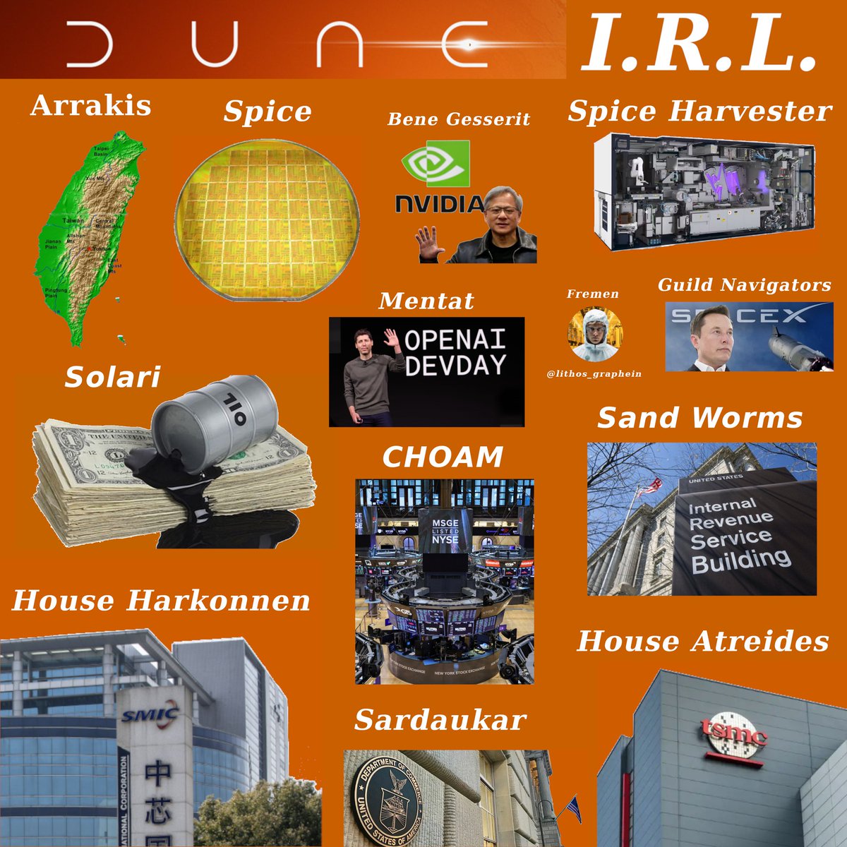 beffjezos's tweet photo. "Why are Silicon Valley bros obsessed with Dune?!" https://t.co/gSDeKp2BOE