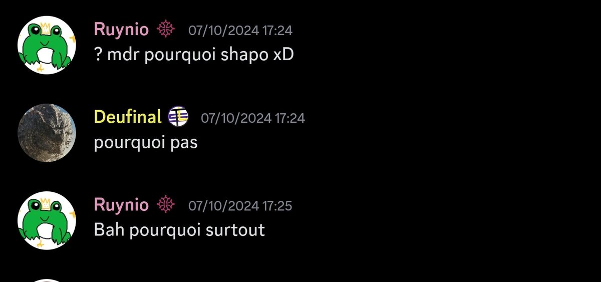 Tibo_mrty's tweet photo. @ruynio @AlexandrePlane1 C'est dommage de le sermonner alors que tu fais exactement pareil ! (CONTEXTE : petite blague sur le discord ou on fait croire que shapo est le joueur du mois ) https://t.co/NTB1sgyJVE