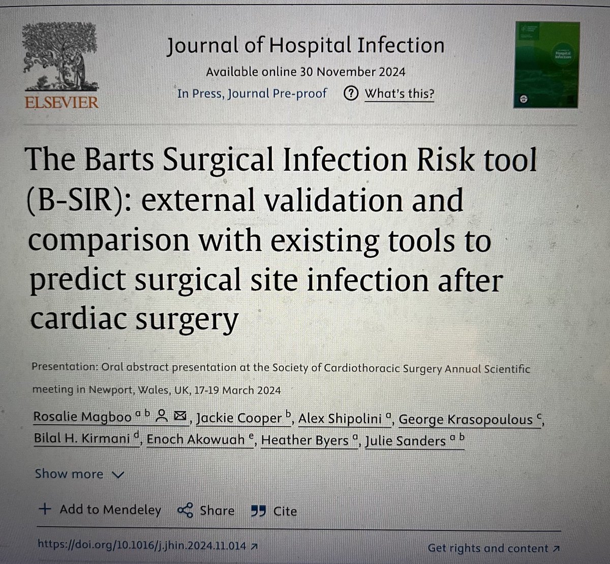 Rosalie Magboo (@magboo_rena) on Twitter photo So pleased to see this online. A great collaboration with other UK cardiothoracic centres! <a href="/julessanders2/">Prof Julie Sanders</a> <a href="/heatherat160/">Heather Byers</a> <a href="/EnochAkowuah1/">Enoch Akowuah</a> <a href="/drkirmani/">Bil Kirmani</a> <a href="/NHSBartsHealth/">Barts Health</a> <a href="/SouthTees/">South Tees Hospitals</a> <a href="/LHCHFT/">LHCH</a> <a href="/mdstbarts/">Charles Knight OBE</a> <a href="/jackie_buck_/">Jackie Buck</a> So pleased to see this online. A great collaboration with other UK cardiothoracic centres! <a href="/julessanders2/">Prof Julie Sanders</a> <a href="/heatherat160/">Heather Byers</a> <a href="/EnochAkowuah1/">Enoch Akowuah</a> <a href="/drkirmani/">Bil Kirmani</a> <a href="/NHSBartsHealth/">Barts Health</a> <a href="/SouthTees/">South Tees Hospitals</a> <a href="/LHCHFT/">LHCH</a> <a href="/mdstbarts/">Charles Knight OBE</a> <a href="/jackie_buck_/">Jackie Buck</a>