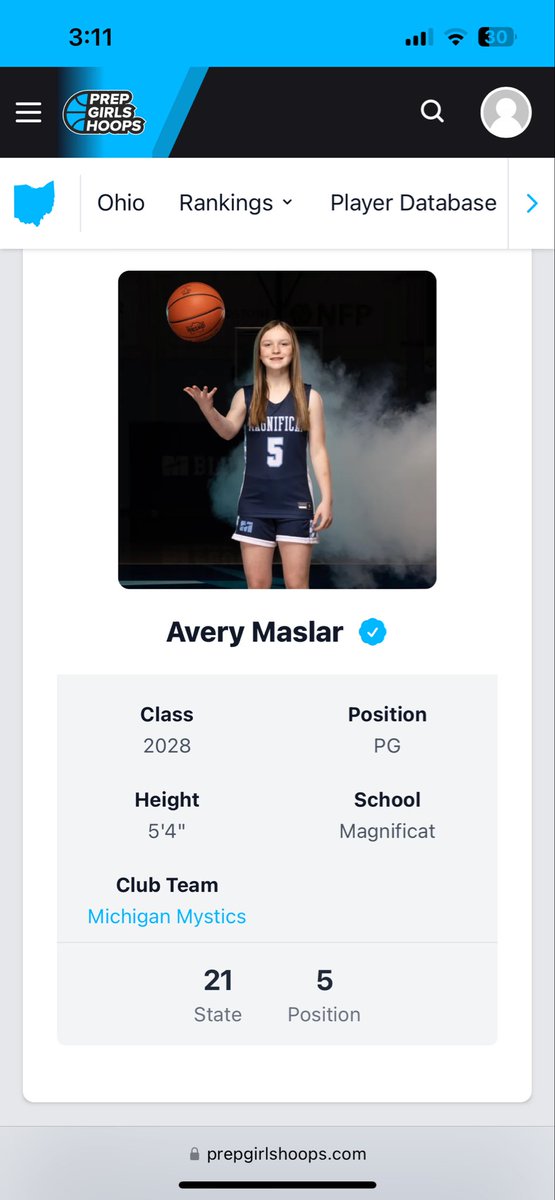 Rollie Smith (@iam_mr_miyagi) on Twitter photo <a href="/Magshoopsters/">Magnificat Basketball</a> freshman guard <a href="/avery_maslar/">Avery Maslar</a> made her way into the top 25! She's #21 in the state in the class of 2028. We're not satisfied!! #EnterTheDojo <a href="/Magshoopsters/">Magnificat Basketball</a> freshman guard <a href="/avery_maslar/">Avery Maslar</a> made her way into the top 25! She's #21 in the state in the class of 2028. We're not satisfied!! #EnterTheDojo