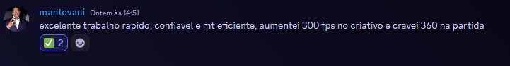 +1 Cliente satisfeito 🚀🙏