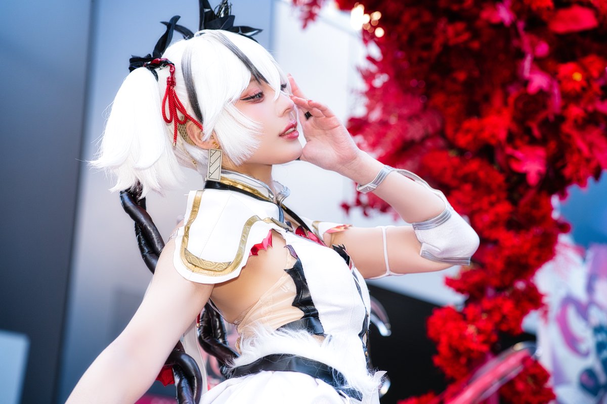 #ツバキからの招待状 

ツバキ - 楪くれはさん(@_vouyu_)

寒い中お疲れ様でした！

#楪くれは 
#鳴潮 
#ツバキ https://t.co/a0pS7HM1yS