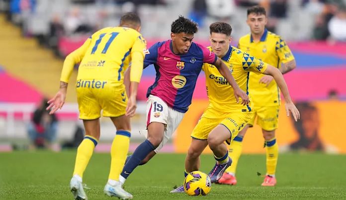 VIDEO Highlights Barcelona 1-2 Las Palmas (La Liga) 2024.11.30 Yamal không cứu nổi Barca