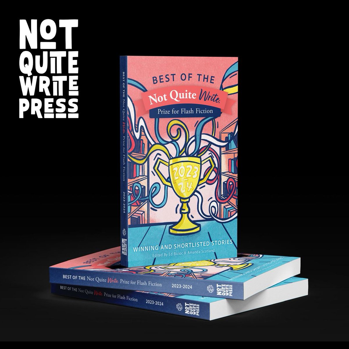 The #NotQuiteWritePrize for #FlashFiction anthology is HERE!🤩

We're so proud to create this opportunity to showcase award-winning flash fiction.

Please support us by buying a copy. Makes a great gift for time-poor fiction lovers!

🔗tinyurl.com/38wjm7sa
