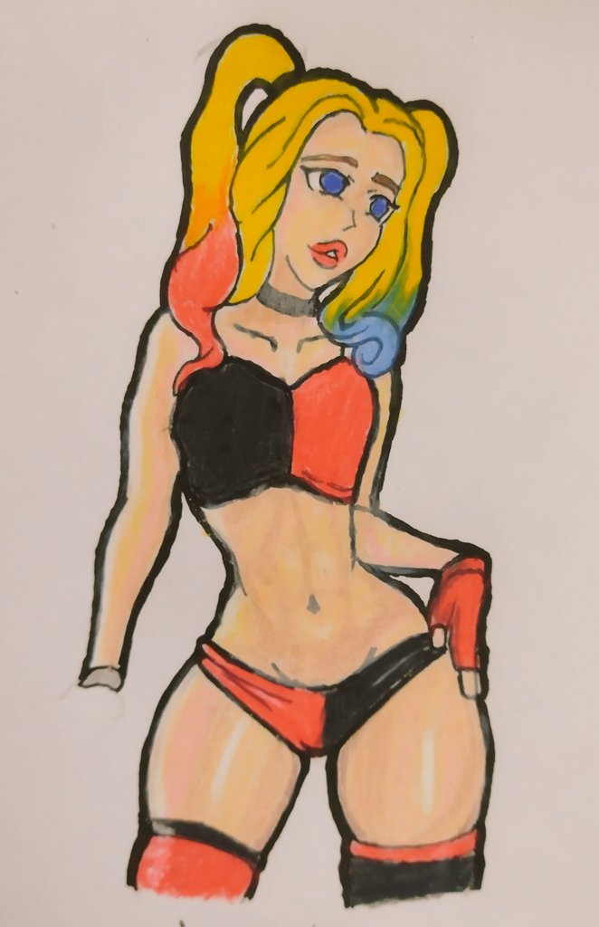 MarvinK2007's tweet photo. #HarleyQuinn https://t.co/dsjQsyM8e0