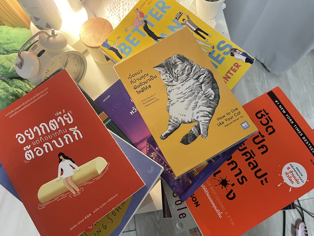 mashmallowshoop's tweet photo. เทรดนี้จะมาปล่อยหนังสือมือ2 🤍มีทั้งภาษาไทยเเละอังกฤษค่ะ🤍

ซื้อถึง 3 เล่มเเถมที่ขั้นหนังสือลายเเมวด้วยค่ะ🩷

ค่าส่ง 30฿ (บวกเพิ่มเล่ม3ค่ะ🩷)

#หนังสือมือสอง #ส่งต่อหนังสือมือสอง #หนังสือเตรียมสอบ #หนังสือมือสองสภาพดี #หนังสือจิตวิทยา #แนะนำหนังสือ #หนังสือภาษาอังกฤษมือสอง https://t.co/jaa9pi7Yo8