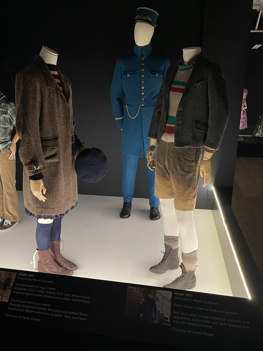 MaxWrightSCAD's tweet image. I highly encourage Martin Scorsese fans to visit the Sandy Powell exhibit at @SCADFASH. You can see costumes from several Martin Scorsese films. I also attended a screening of Hugo, a wonderful film about the origins of cinema. #scadfash #sandypowell #martinscorsese
