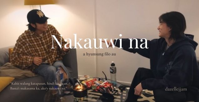 Nakauwi na

A hyunsung au.

In his world where he wasn't seen, August (hjs) discovers the world where he feels important with the help of Camilo (hhj), who seeks the truth about who he really was.