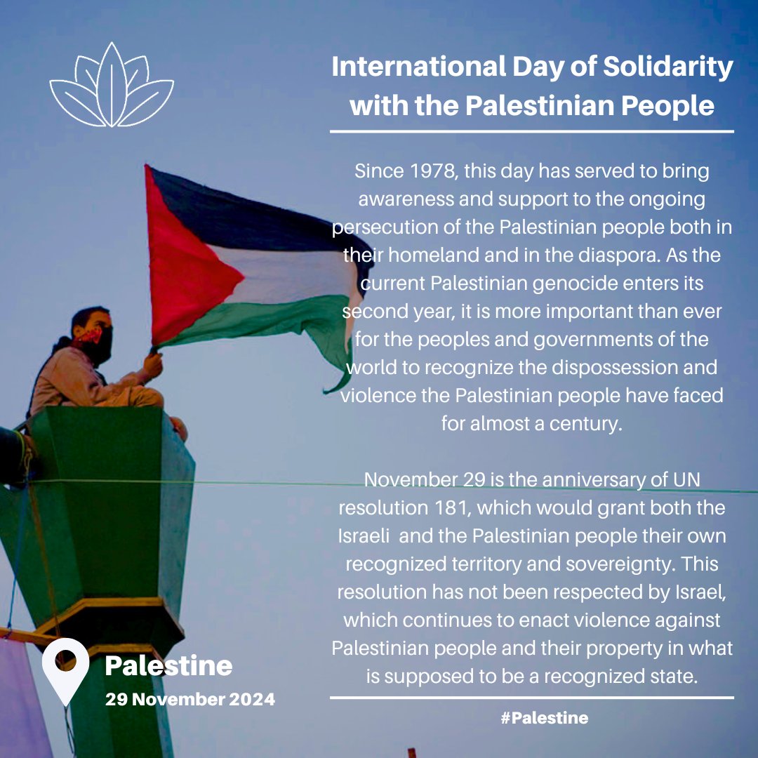 The @lemkininstitute reiterates our support and solidarity with all Palestinians in #Gaza, the #Westbank, and the diaspora.

#Palestine