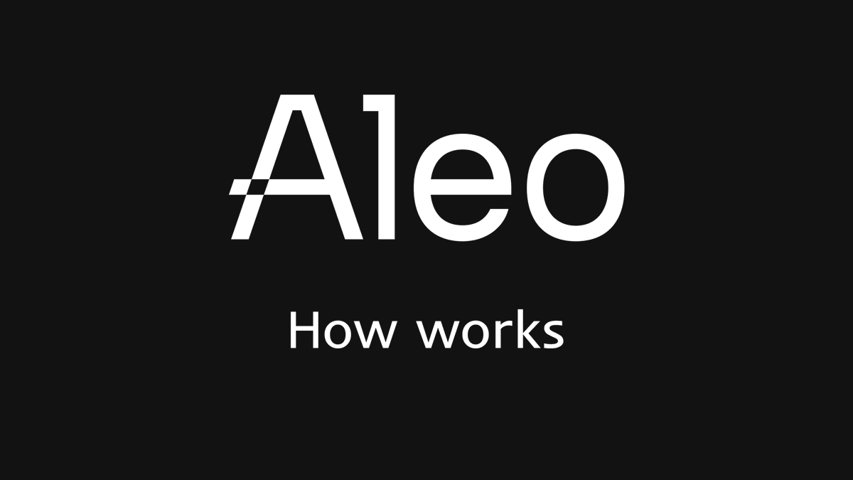 GhengSanchez's tweet photo. How @AleoHQ  works

The Aleo Network is only as strong as the people who come together to create it, motivated by the promise of enabling safer applications for a better web.

#Aleo https://t.co/9t6YRaVdbI