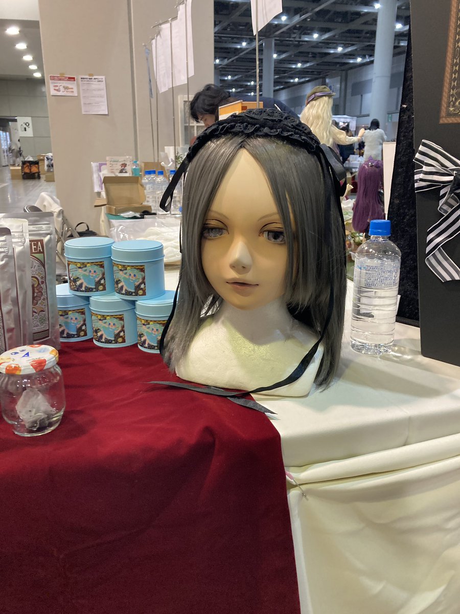 設営完了しました☺️
idoll出張店よろしくお願い申し上げます！

ドール面のセシルちゃんが目印！