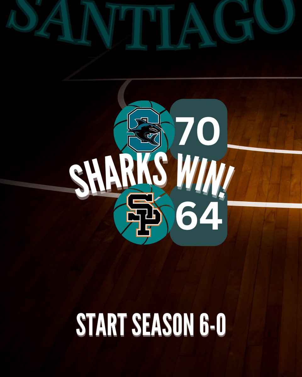 Turkey Shootout

<a href="/SantiagoSharks/">Santiago High School</a> 70
South Pasadena 64

2026 <a href="/EthanWadman/">Ethan Wadman</a> 19p, 4r, 2a
2026 <a href="/RyanRim10/">Ryan Rim</a> 14p, 2r, 1a
2026 Evan Nayback 9p, 3r, 3a
2028 Matt Bernal 8p, 7r, 2a