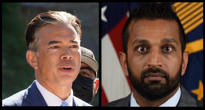 Cartel_Cal's tweet photo. Do you think Kash Patel should investigate @RobBonta for corruption, violating federal laws and the constitution? I say LFG! 💯🔥💯 https://t.co/D0cvAZP7nT