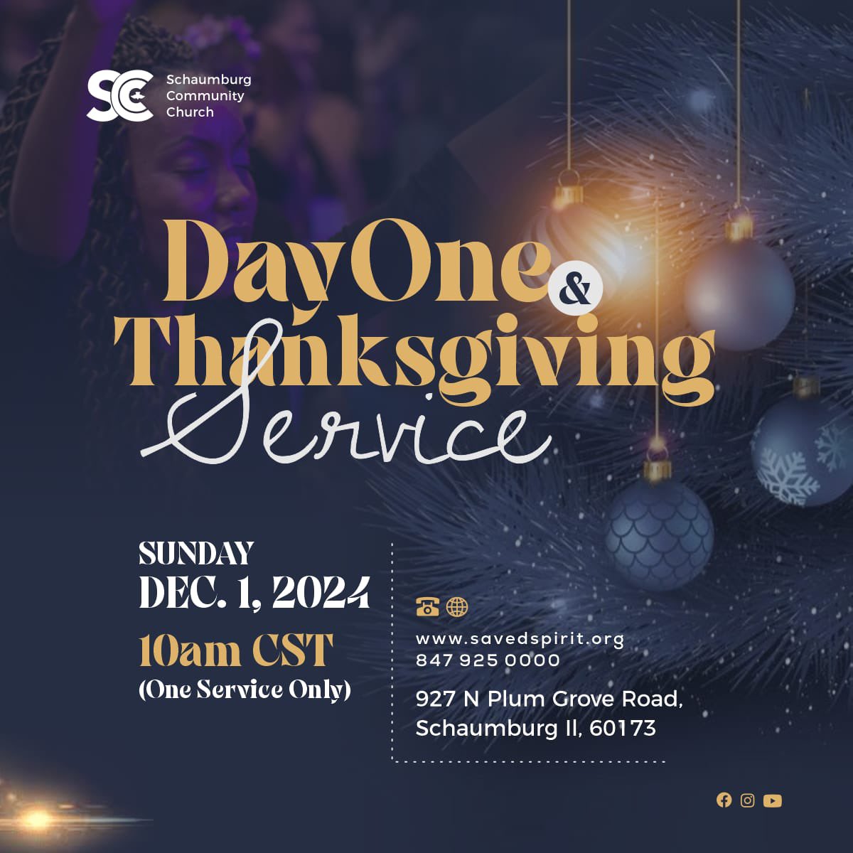 RCCGSCC's tweet photo. Join us for a special Sunday service at Schaumburg Community Church tomorrow.

Date: December 1st, 2024.
Time: 10 am.
Venue: 927 N Plum Grove Road, Schaumburg, IL 60173.

Please note, one service only

#SchaumburgCommunityChurch #ChurchInSchaumburg #ChurchInIllinois https://t.co/2iyUgS1jJT