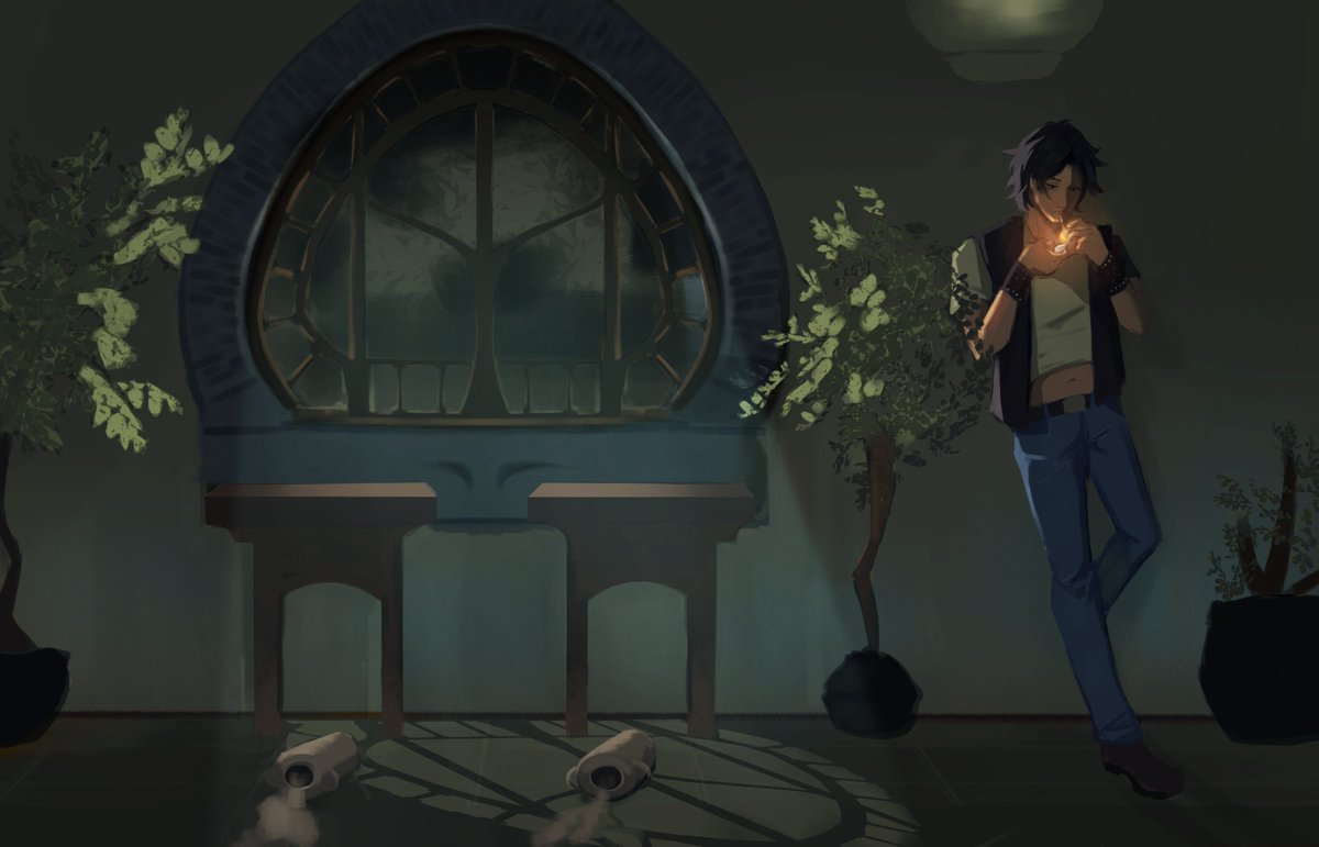 volt09_'s tweet image. afraid of ghosts