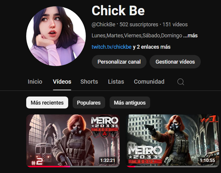 chickBe_'s tweet photo. Lo logramos 😭😭 Gracias por el apoyo 🥳🥰😘😘
Echo de menos al pajarito de Twitter 💔
#500Suscriptores #GraciasPorElApoyo #CreciendoJuntos #YouTuber #MetaAlcanzada #CaminoA1000 #YouTubeCommunity #streamer https://t.co/R3sbEHd7Kc