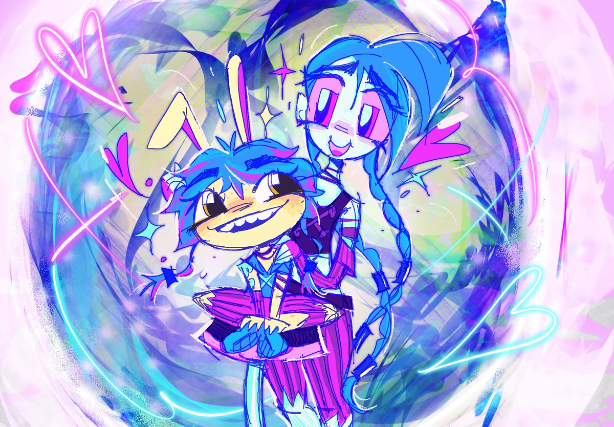 These two 🩷

#Arcane #isha #Jinx