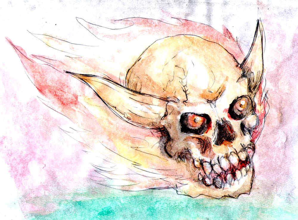 RoosTerJunkyard's tweet image. The Lost Soul

#doom #doom2 #fanart #lostsoul #watercolor #doometernal #speedpaint #bestiary