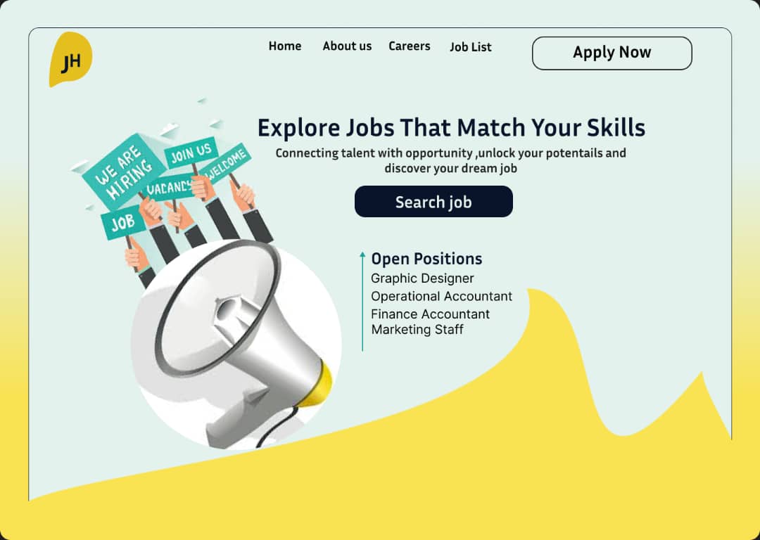 UniqueHeemah's tweet photo. My job listing website hero section design , Connecting job seekers with their ideal career path  #12DaysofHeroSection #uiuxdesign https://t.co/5Yix5socch