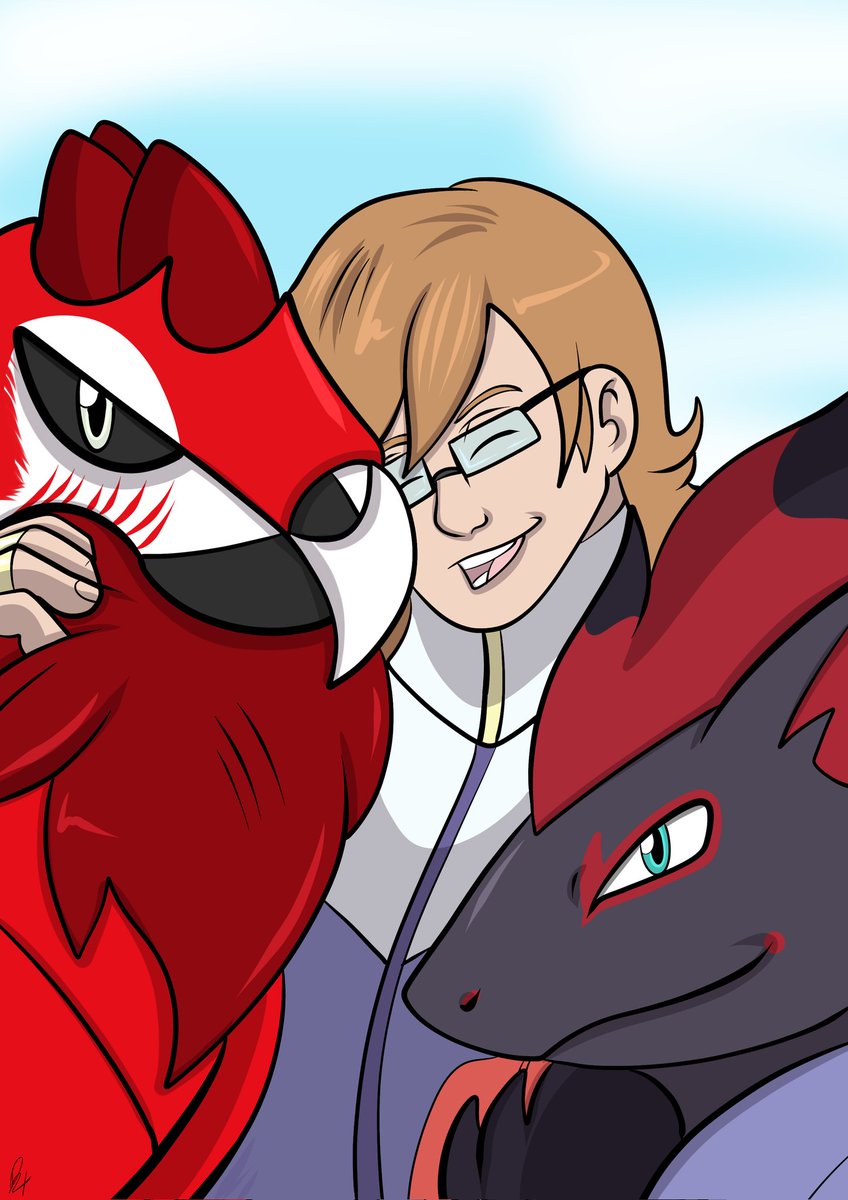 JoelTheGWM (@joelthegwm) on Twitter photo Pokémon ranger Joel doing a silly selfie with corviknight and mohn the zoroark. In the future probably plan his team with talonflame, decidueye, lycanroc or Lugia and noivern.
Art by lovely raptor queen <a href="/Rex_Equinox/">Rex Equinox 🦖</a> Pokémon ranger Joel doing a silly selfie with corviknight and mohn the zoroark. In the future probably plan his team with talonflame, decidueye, lycanroc or Lugia and noivern.
Art by lovely raptor queen <a href="/Rex_Equinox/">Rex Equinox 🦖</a>