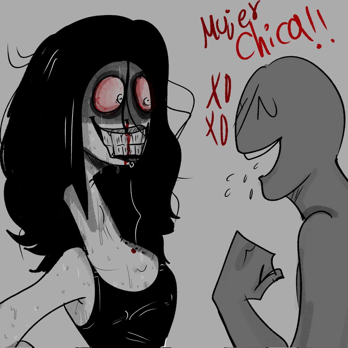 RoberthZucker's tweet photo. Have you ever thought about it??..
🥩🦛
#transfobicpeople #BloodflameArt #art #OC #YN #red #Uncomfortable #Badcomments #Transmen #trans #Intrusivethoughts #scared #angry #Mind https://t.co/UpsXVMzDAn