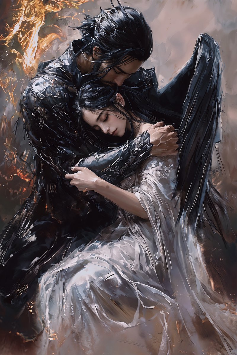 Eternal Embrace of Shadows and Light