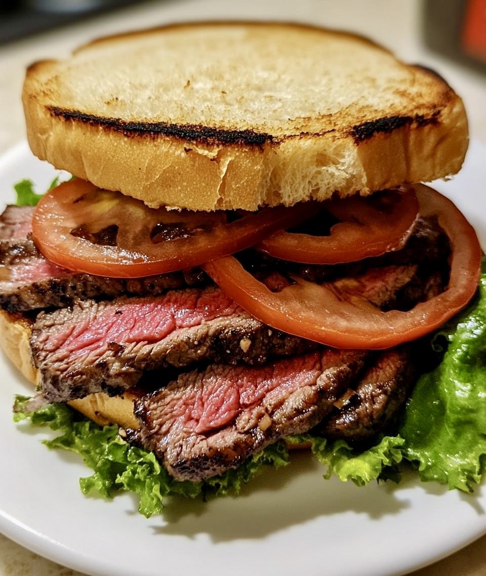 Do tomatoes belong on a  steak sandwich?
