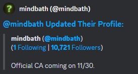 jvvnoo's tweet photo. @mindbath >92% finalized 20 hours ago
>still not launched

btw why was the 11/30 launch date removed? It was in your bio yesterday https://t.co/mq0ha3kmWN