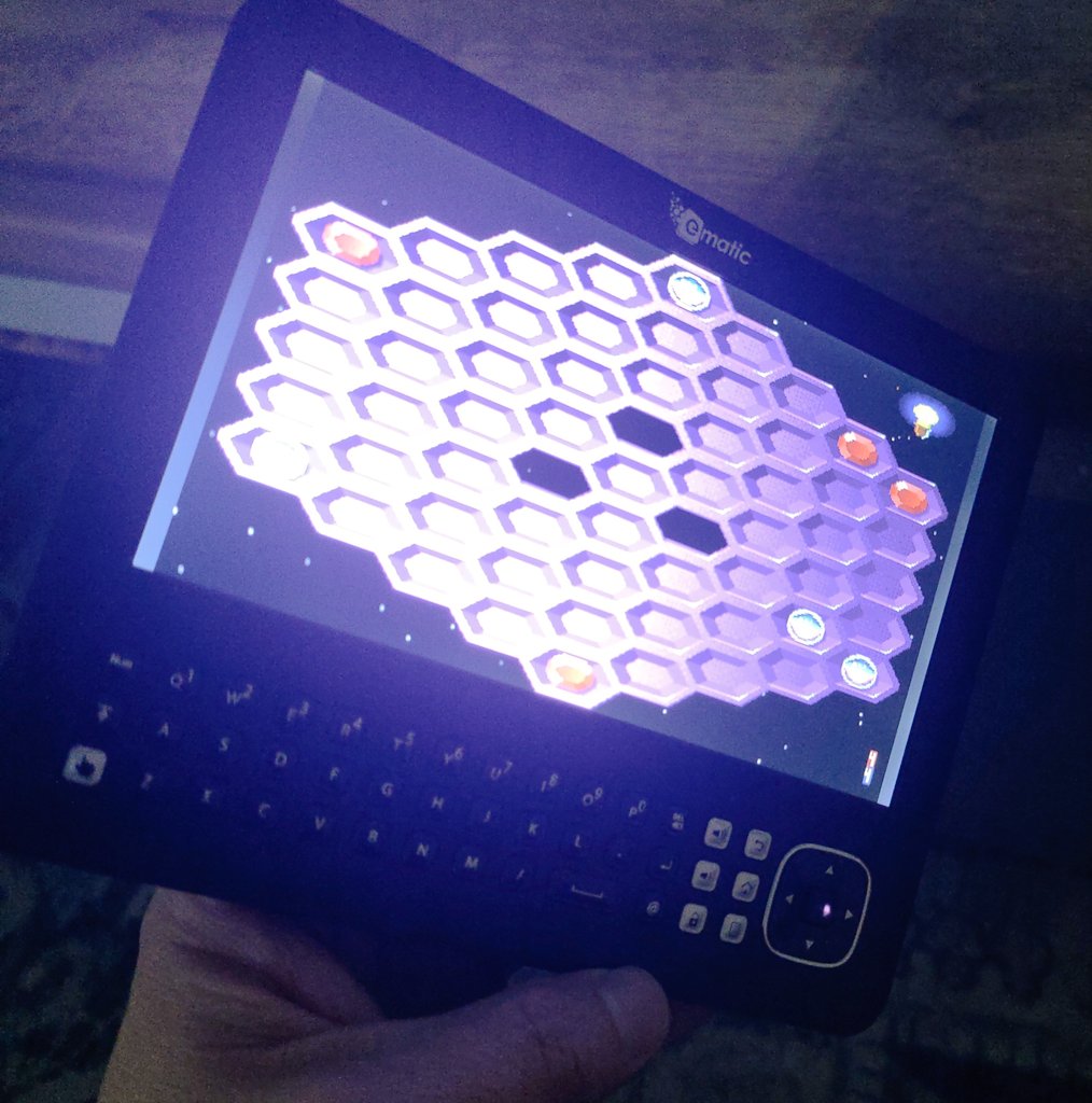 vrhelmutt's tweet image. #msdos #dosgame Hexxagon running on my ghetto #x86 experiment