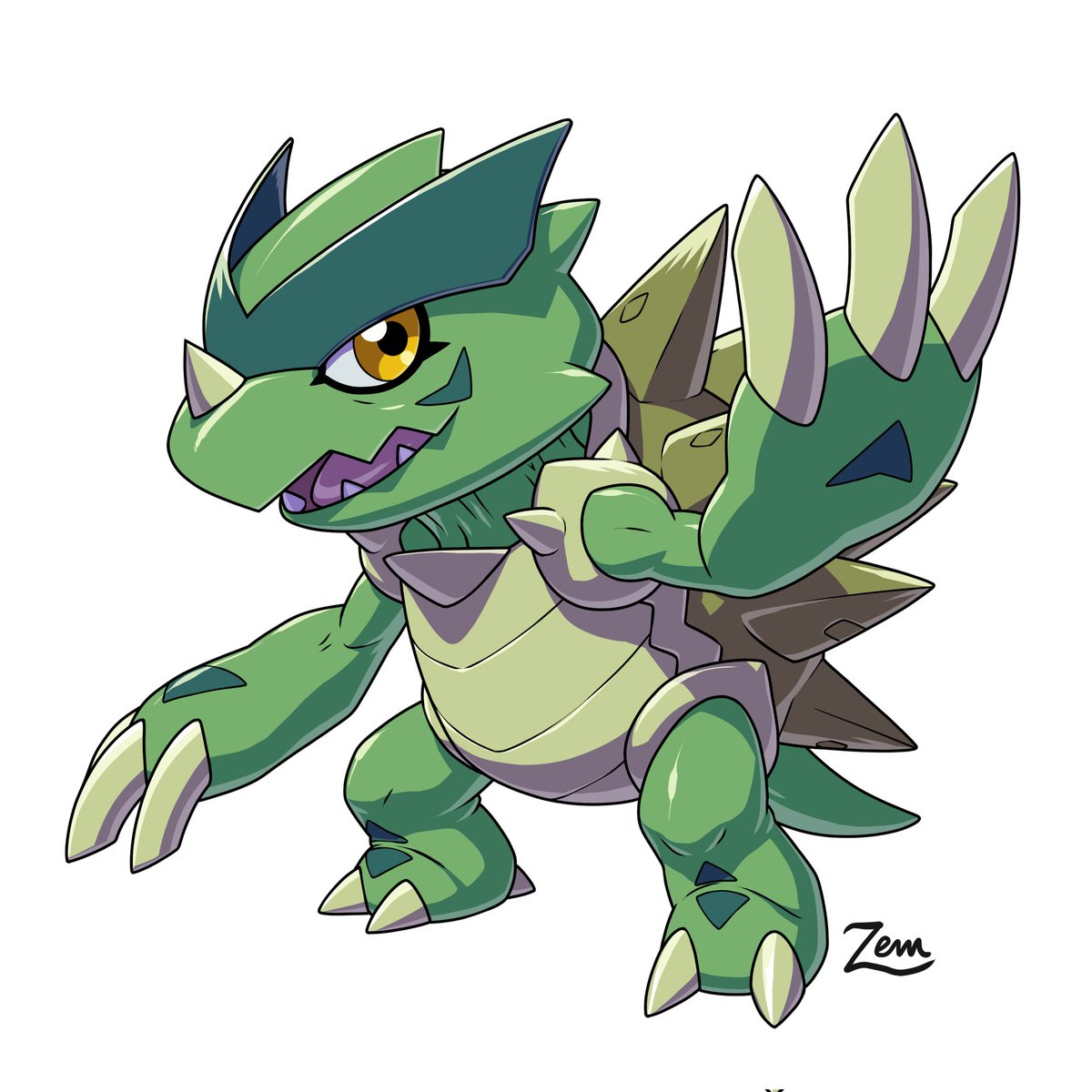 StylezR0's tweet photo. Haven't been on here in a long time.
I'll just put these here! Credits to @Zemechiel_Mons for the wonderful art of my mon's! Thanks alot again! 🐢🫡🐢

Fresh: No name yet
In-Training: Temminckimon
Rookie: Macromon
Champion: Chelydramon https://t.co/JSmaQadnGh