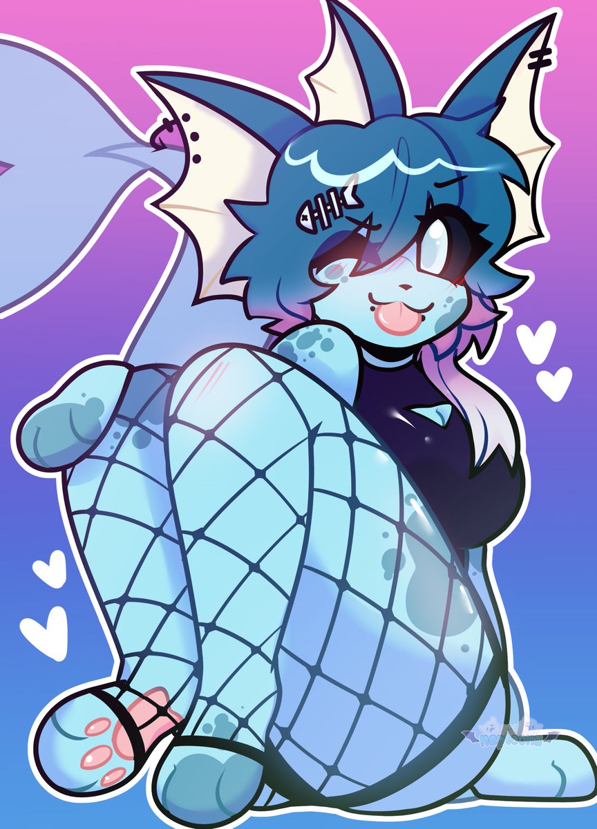 nept0onz's tweet photo. Vaporeon gf :3 https://t.co/zfG73Pnm2x