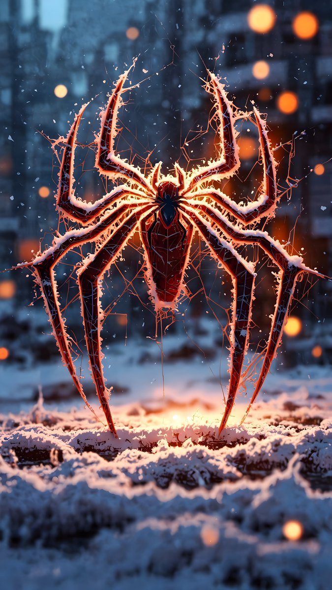 aestheticsguyy's tweet photo. Spiderman winter wallpapers 🕷️ https://t.co/GTBMyCKbiE