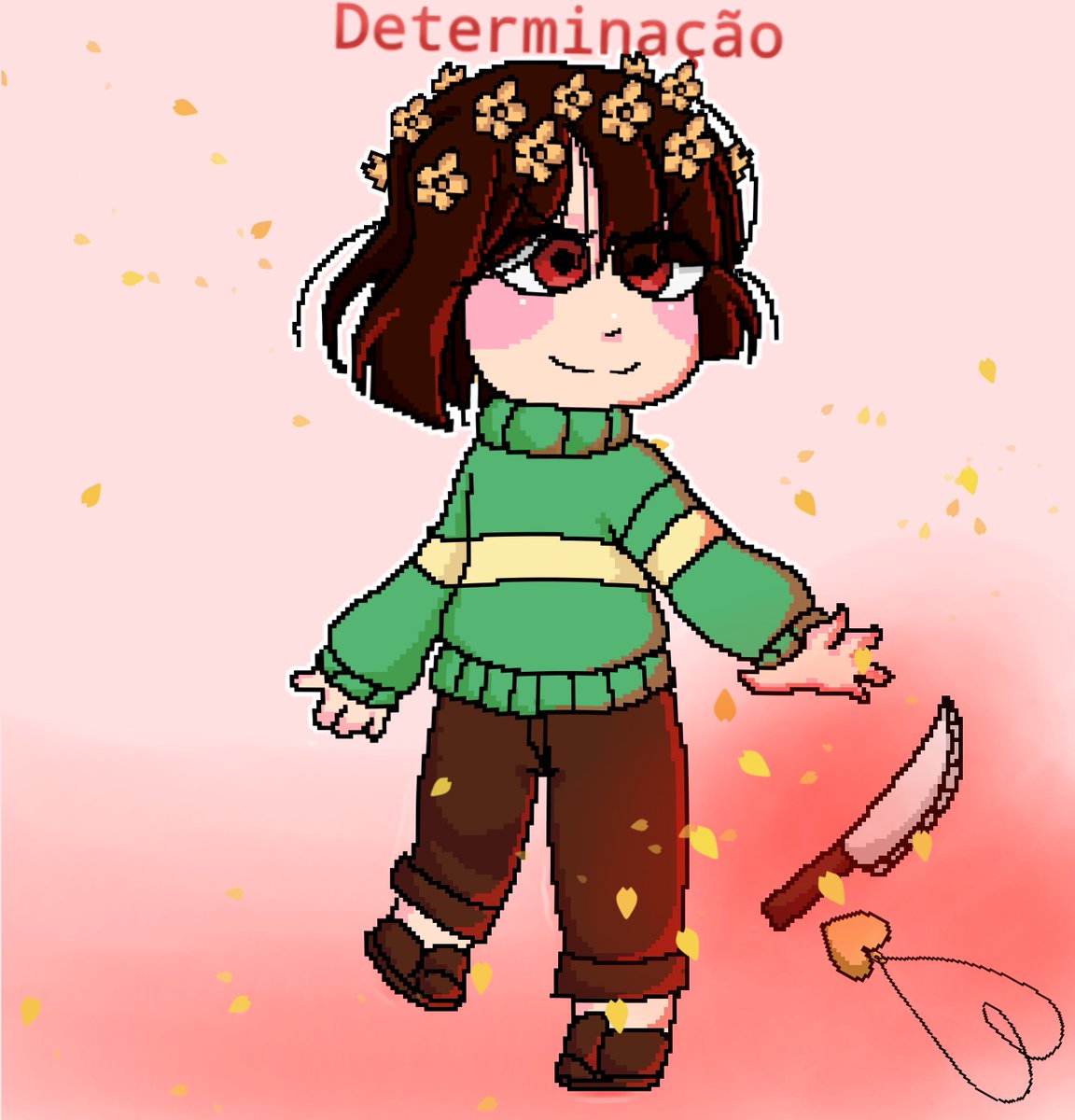 Error_sans_uke's tweet photo. pixel art <3 

#undertale #frisk #chara #artpixel #pixel https://t.co/6MHAMNqMh3