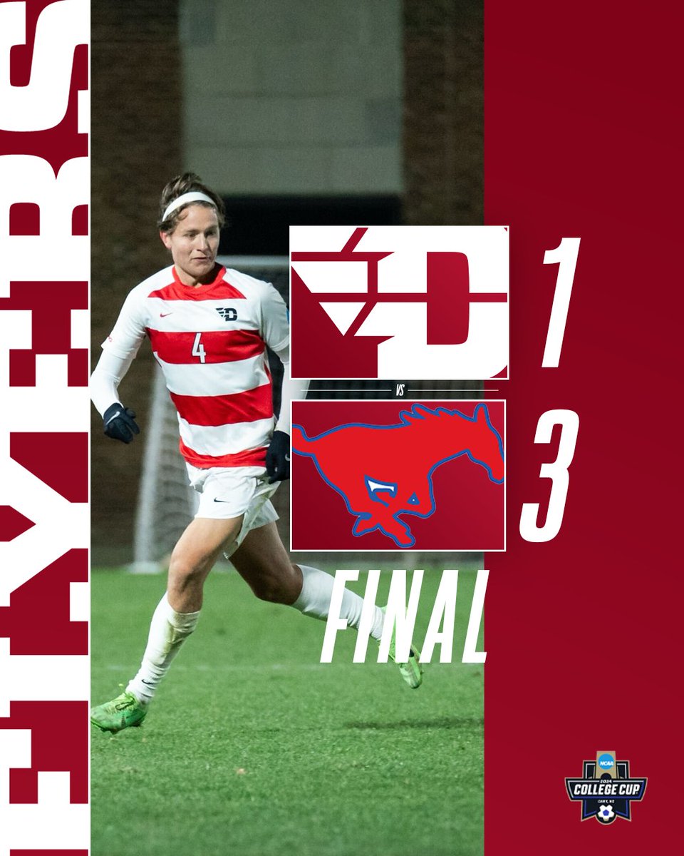 Final.

Our historic season has come to an end. Flyer fans we appreciate and thank you for your support throughout our season. ⚽✈️

#UDMSOC // #GoFlyers