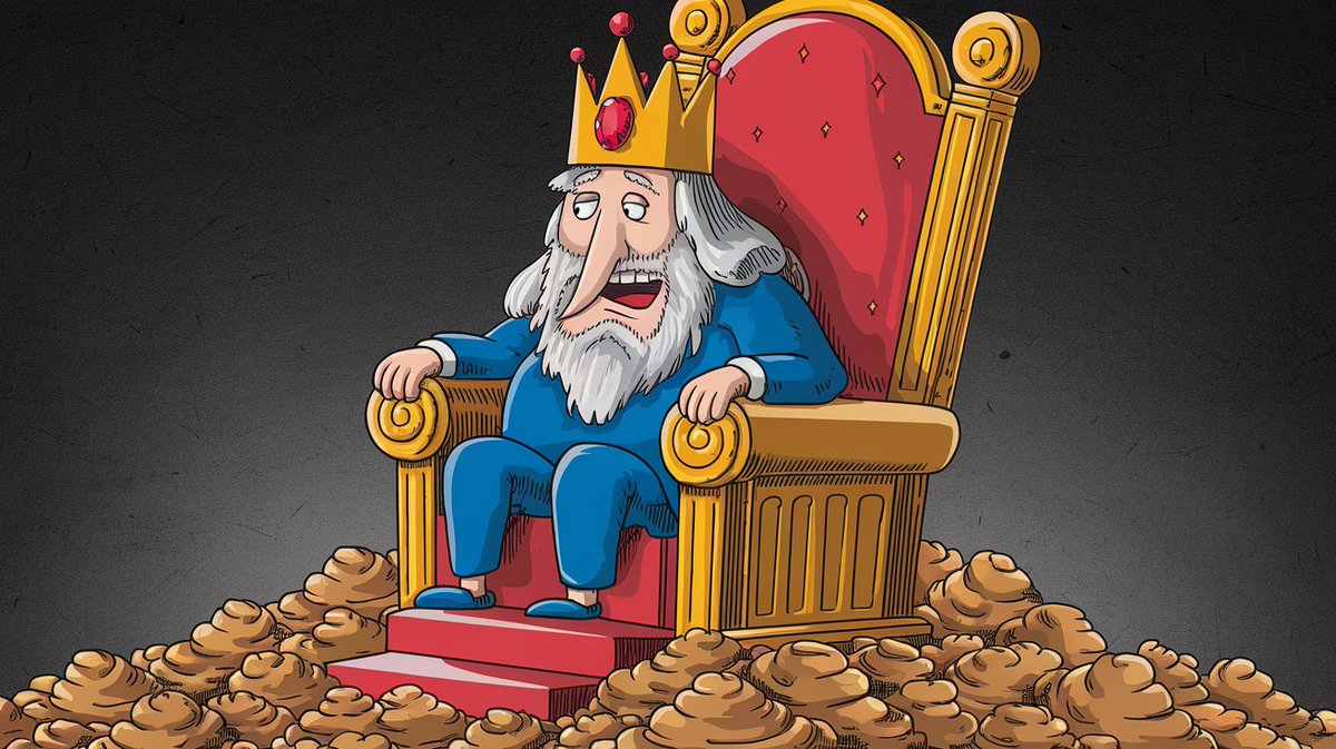 OhThatJC's tweet image. Old King Turd of Shit Mountain ladies and gentlemen.