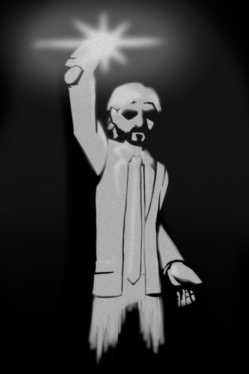 MrQuestionNW's tweet photo. "And so I return. With me I bear the torch of knowledge, the light, the miracle illuminated. The master of two worlds. No... the master of many worlds."
#alanwake #alanwake2 #alan_wake2 #remady @remedygames #art #fanart https://t.co/0YJIJfSFtJ