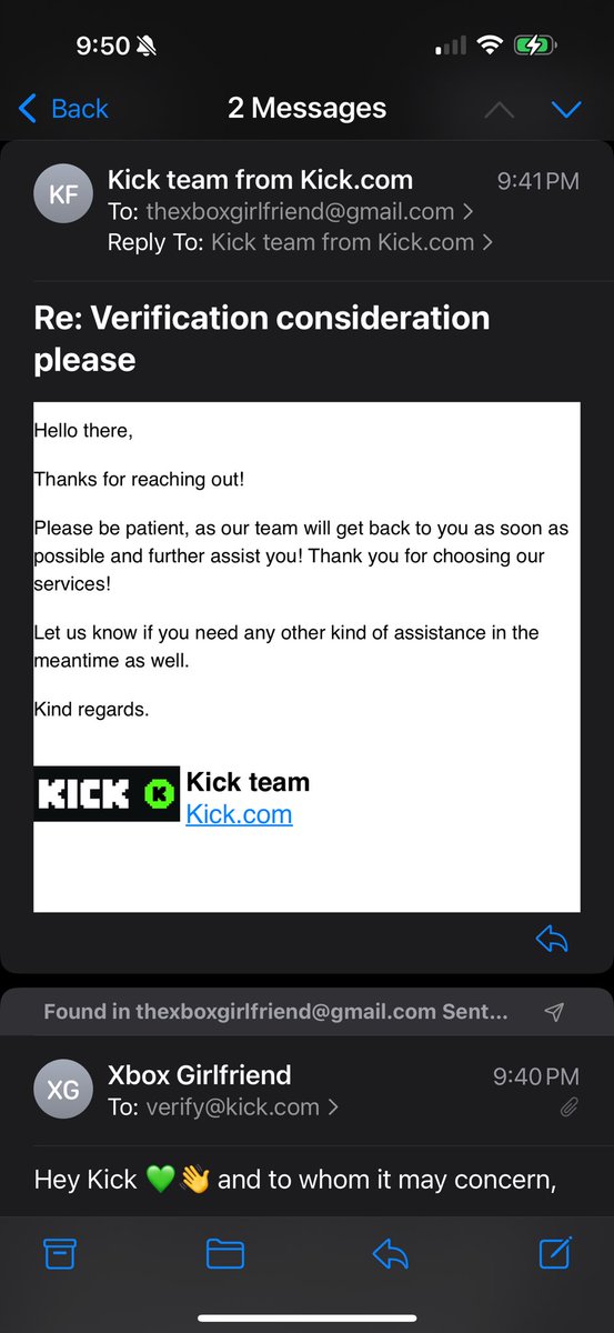 We reached our goals. I applied. Now we Wait!!! 😬😬😬 Thank you kick for the opportunity to apply. Fingers crossed everyone!! 🤞Wish me Luck 💚✅ <a href="/KickStreaming/">KICK</a> <a href="/KickCommunity/">KICK Community</a> <a href="/KickFeature/">KickFeature</a>