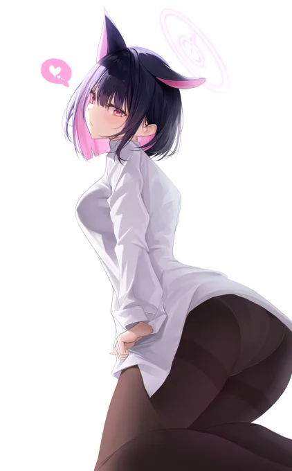 #いいおしりの日 #ブルアカ  