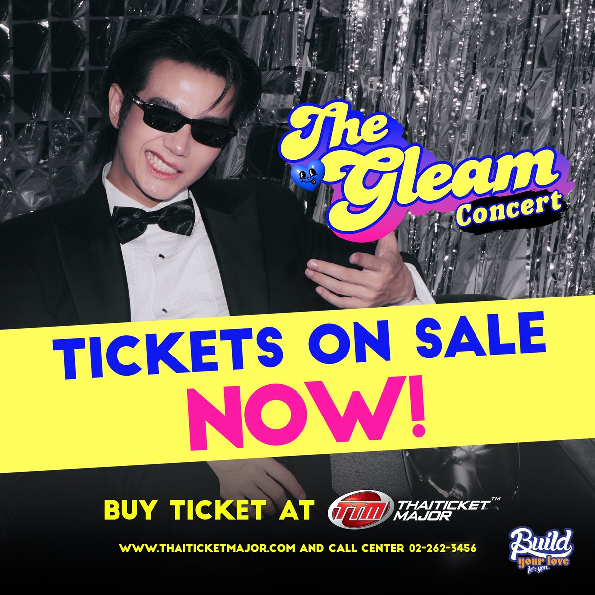buildyourlove4u's tweet image. ON SALE NOW!!
GRAB 🎫 m.thaiticketmajor.com/concert/build-…
and show it off which zone you are gleaming!!
ใครได้โซนไหนกันบ้าง แวะมาอวดพี่เลิฟด้วยน้าาา

#TheGleamConcert
@JakeB4rever 
#BuildJakapan
#Beyourluve