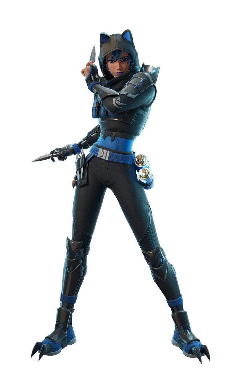 HYPEX's tweet photo. NEW FORTNITE "SHADOW BLADE HOPE" SKIN!!! https://t.co/4asWTnW0Z1