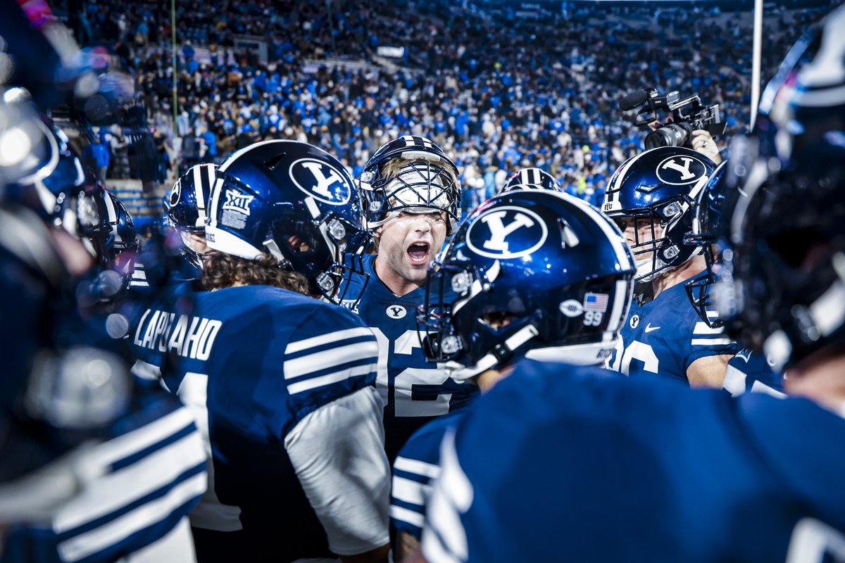 BYUfootball's tweet photo. HYPE US UP @Tyler_Batty2!! https://t.co/eugvjA24Fd