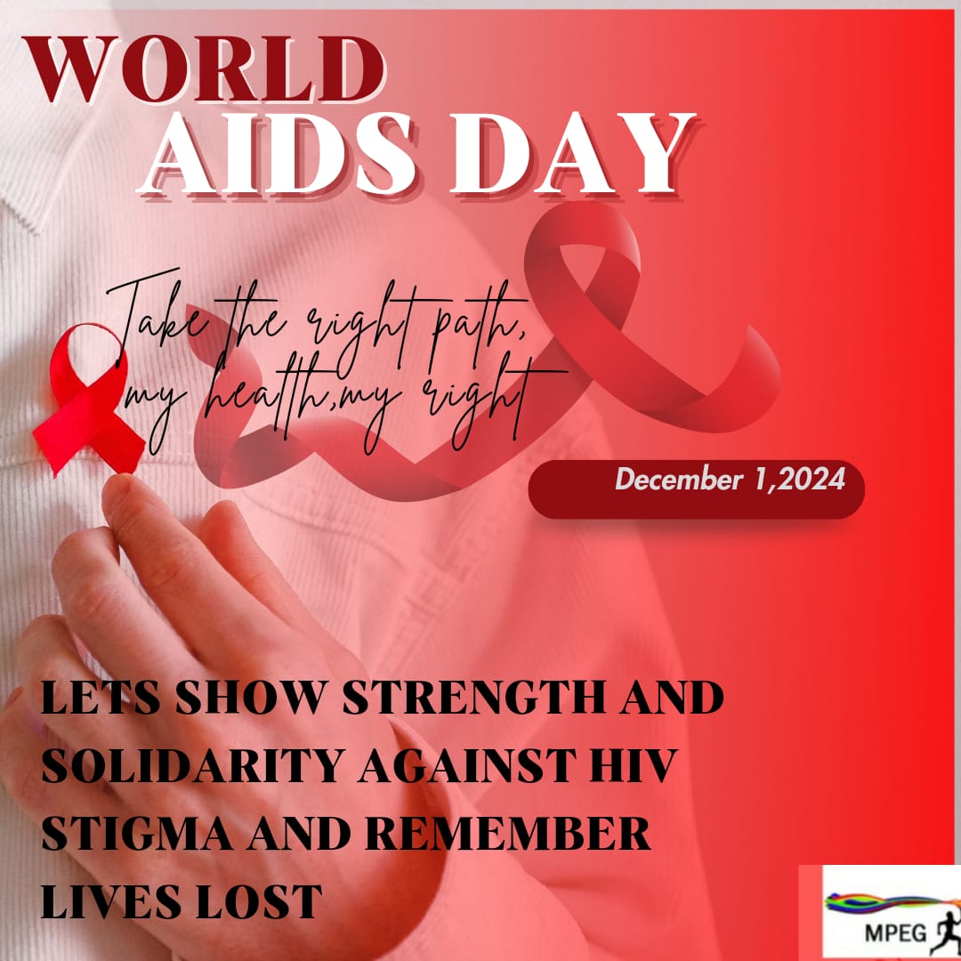 2024 “Take the rights path: My health, my right!”
Lets all be confident enough to encourage confidence in others,creating awareness&amp; change by showing love&amp; ending stigma.As we celebrateLets remember lost lives&amp;support those who are or were affected ❤️
#worldAidsDay