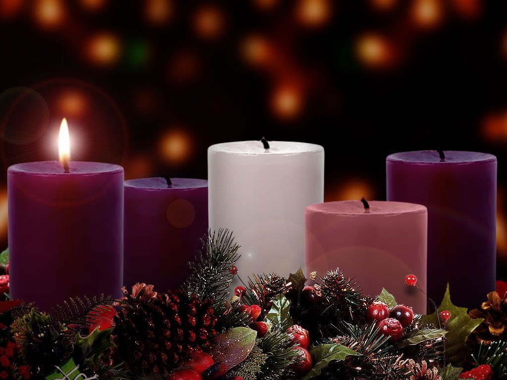 As we begin this season of Advent and light the first candle on our Advent wreaths, we pray that our hearts will be filled with eagerness, yearning and hope … Maranatha!