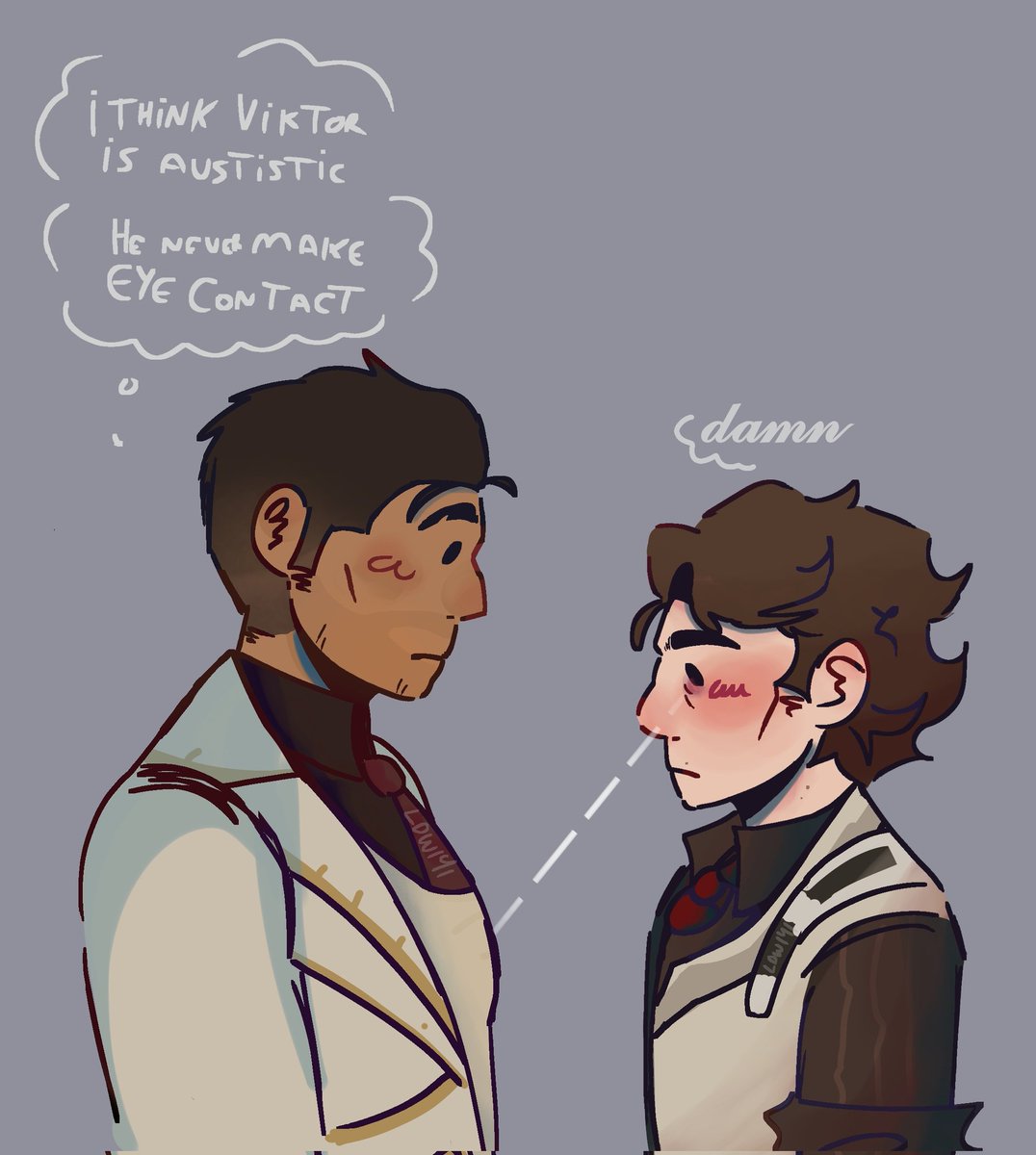 Ldw141's tweet image. Me too Viktor, me too 

#jayvik #Arcane