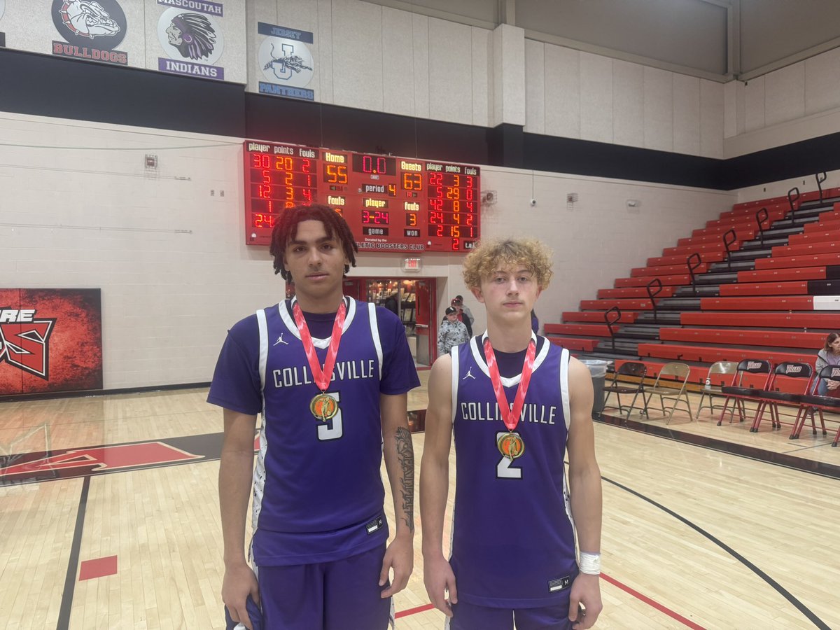 Kahoks are 2024 Triad Stove Top Stuffing Classic Champions! The Kahoks Defeated Hazelwood East, Mascoutah and Mt. Vernon to win the title. Donovan Coates and Jace Wilkinson made the all tournament team.