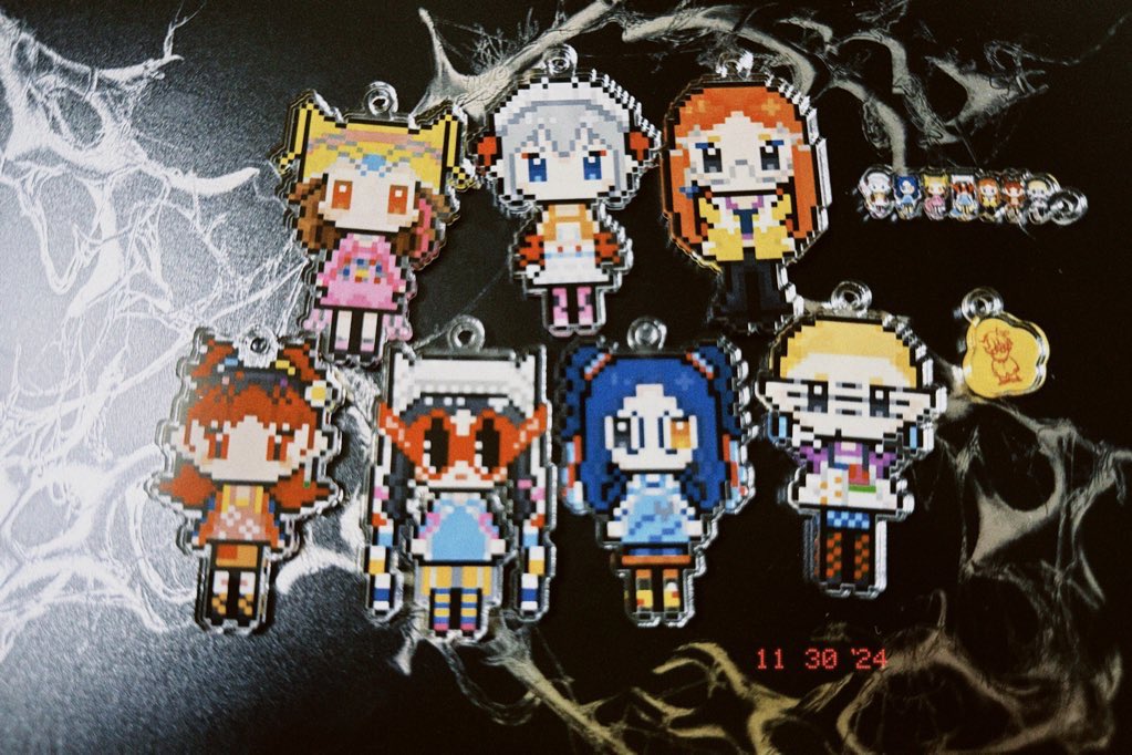 ドット絵XGアクキープレゼント🎁】 有明公演でお配りする予定の