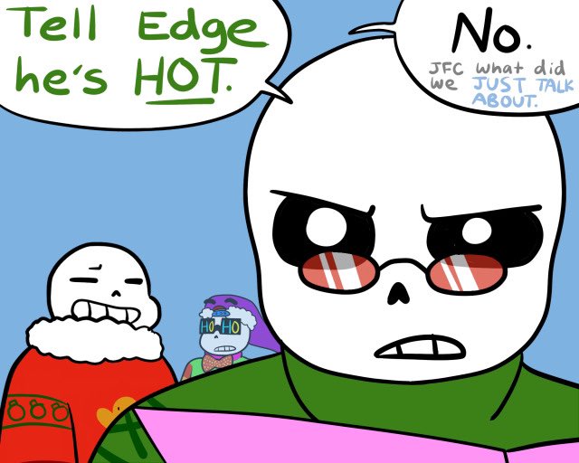 seraphlie's tweet image. gonna redraw these panels for christmas